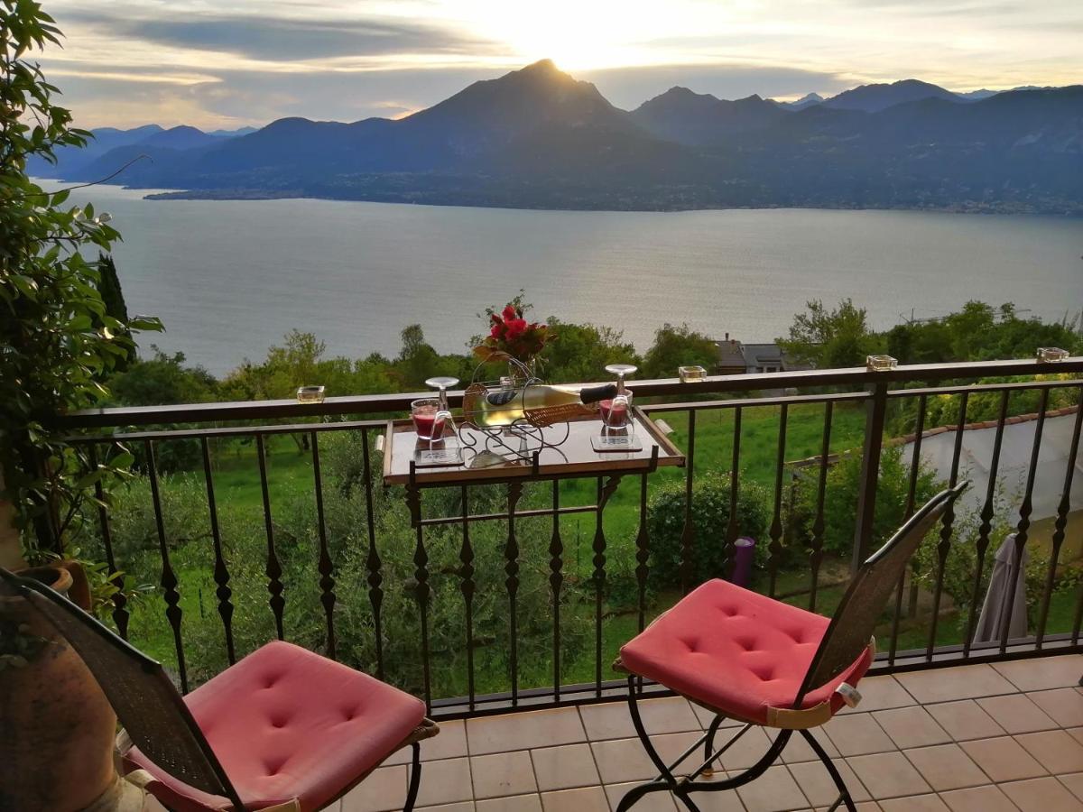 B&B Da Paolo Con Vista Lago Di Garda San Zeno di Montagna Luaran gambar