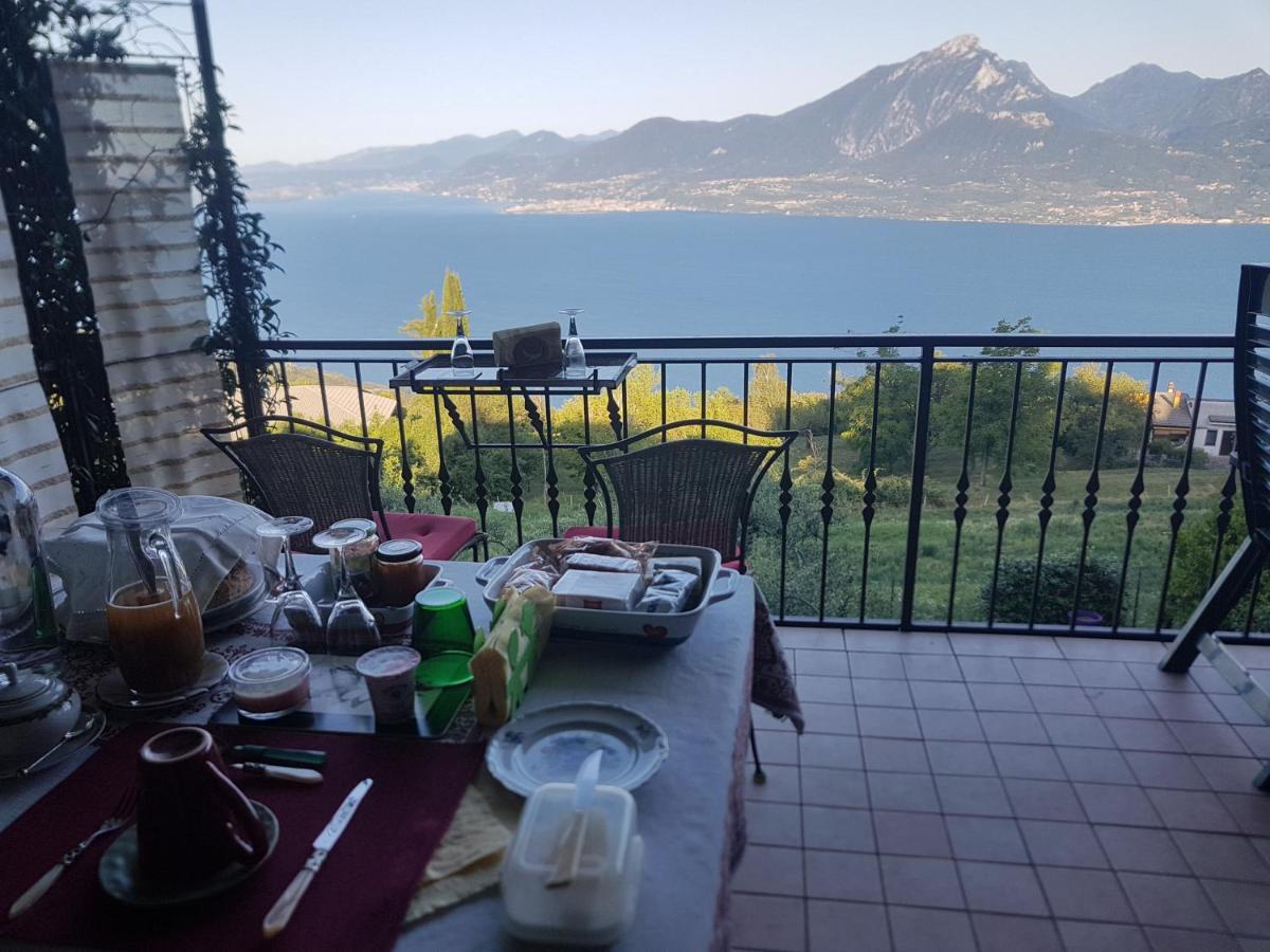 B&B Da Paolo Con Vista Lago Di Garda San Zeno di Montagna Luaran gambar