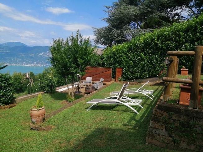 B&B Da Paolo Con Vista Lago Di Garda San Zeno di Montagna Luaran gambar