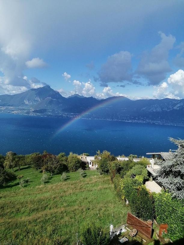 B&B Da Paolo Con Vista Lago Di Garda San Zeno di Montagna Luaran gambar