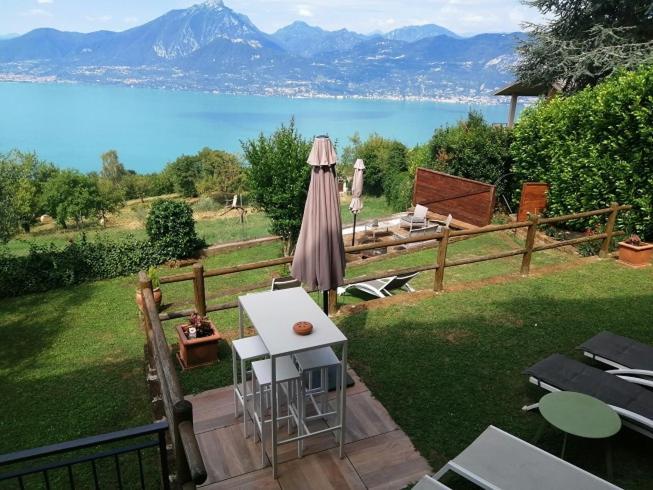 B&B Da Paolo Con Vista Lago Di Garda San Zeno di Montagna Luaran gambar